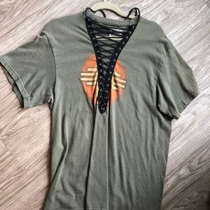 LF Furst of a Kind Lace Up Shirt